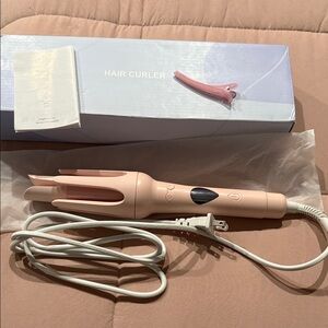 Pink Hair Curler